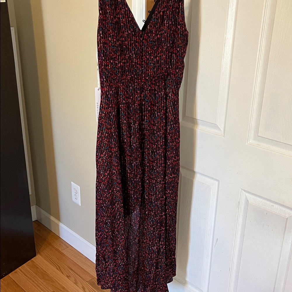 Adelyn Rae Black and Red High Low Dress - Picture 10 of 10